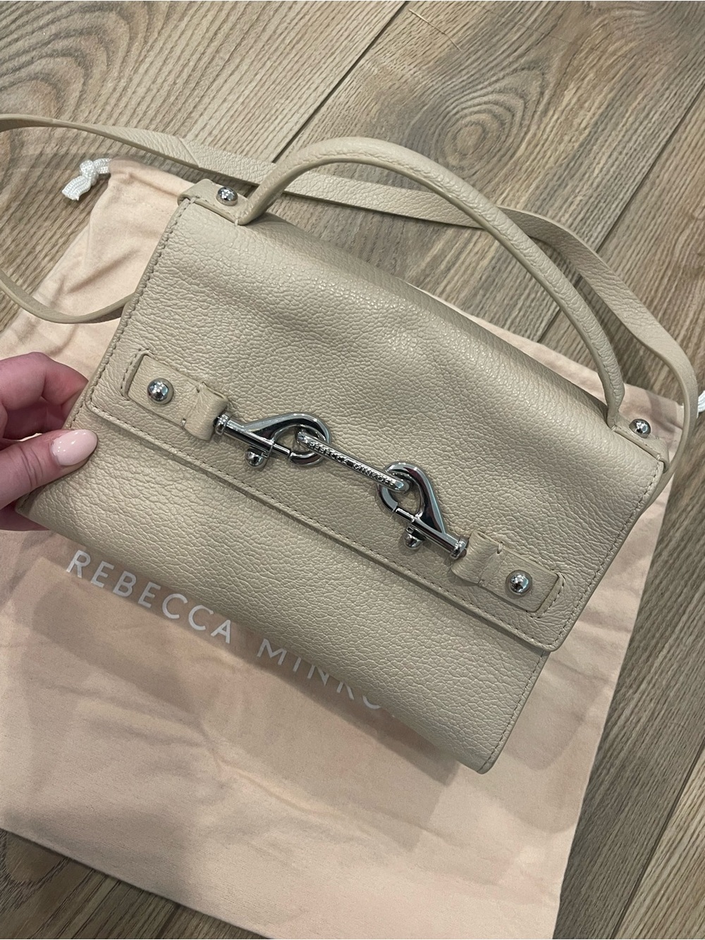 Rebecca Minkoff Tan Top Handle Bag - Picture 4 of 8